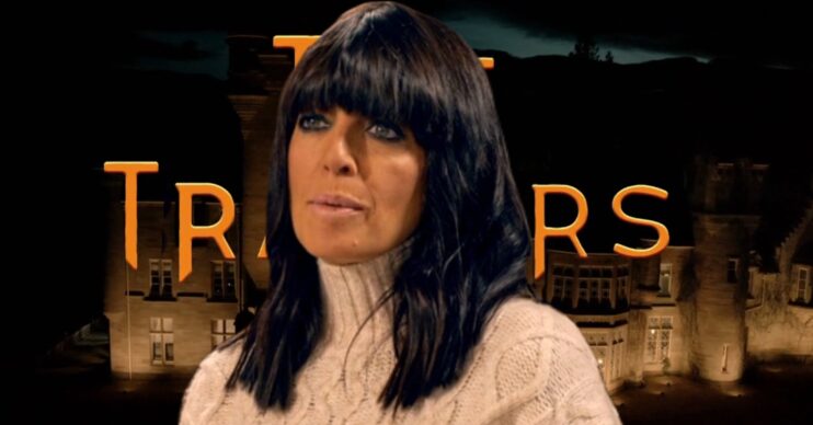 Claudia Winkleman / The Traitors logo