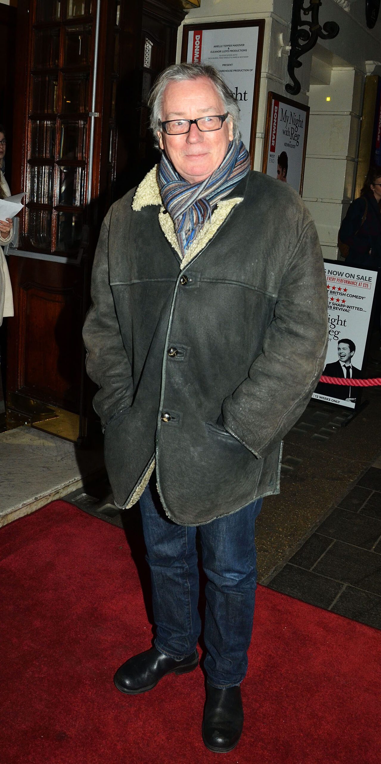Jeff Rawle at the launch night of 'My Night With Reg' at London's Apollo theatre in 2015.