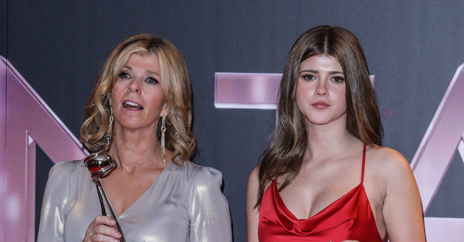 Kate Garraway and one of her children, Darcey