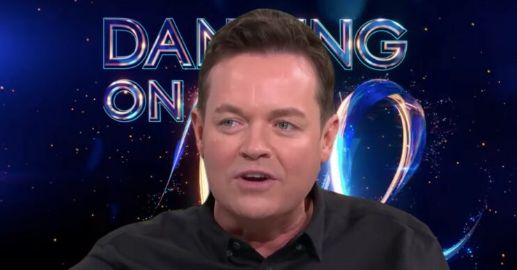 Dancing On Ice logo with Stephen Mulhern