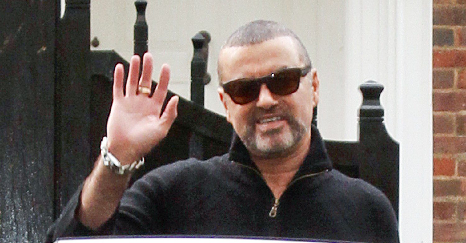 George Michael smiling