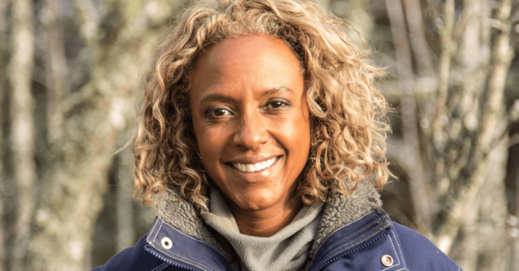 Gillian Burke in BBC Two's Winterwatch