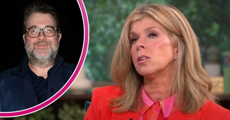 Derek Draper smiling / Kate Garraway on This Morning
