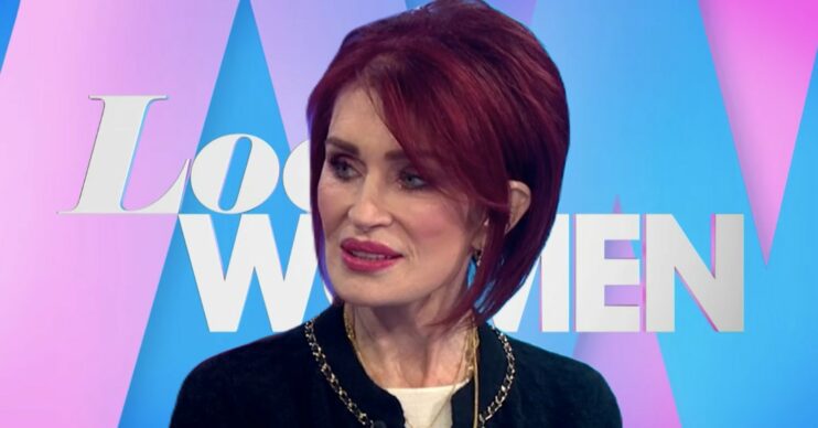 Loose Women logo with Sharon Osbourne