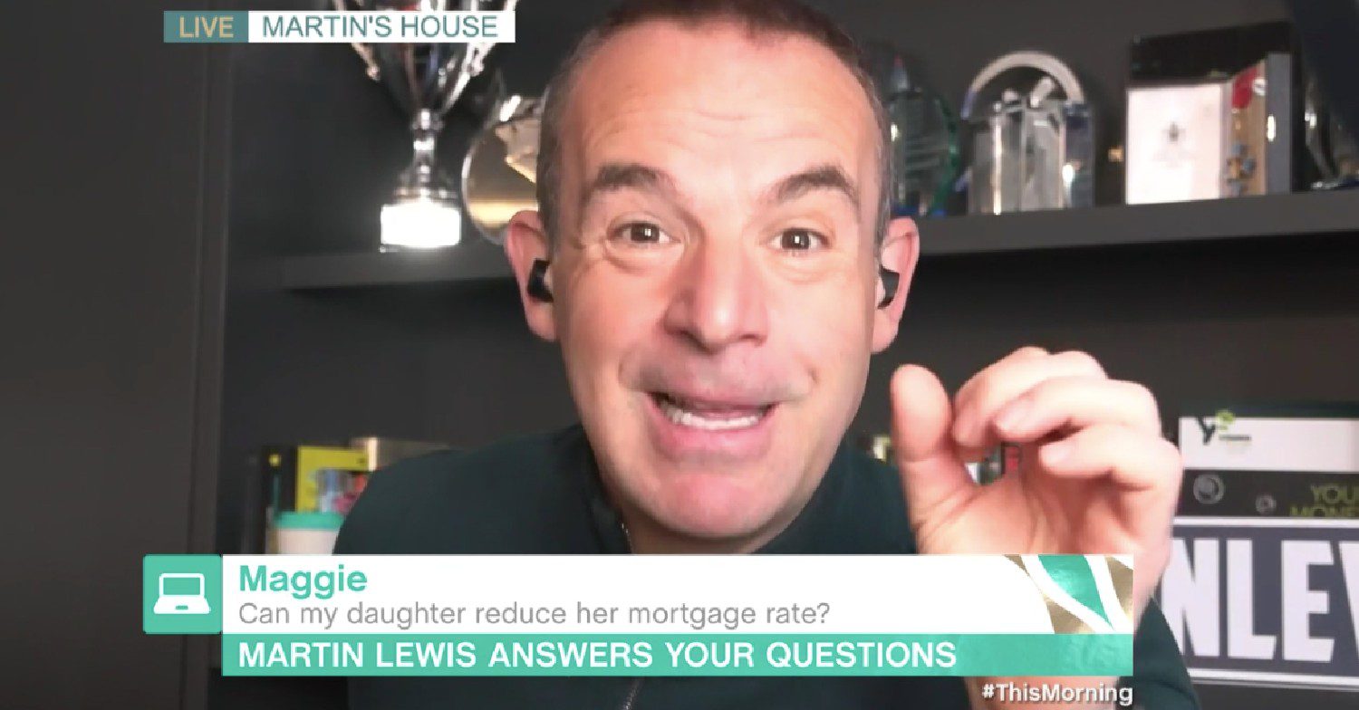 Martin Lewis on This Morning today