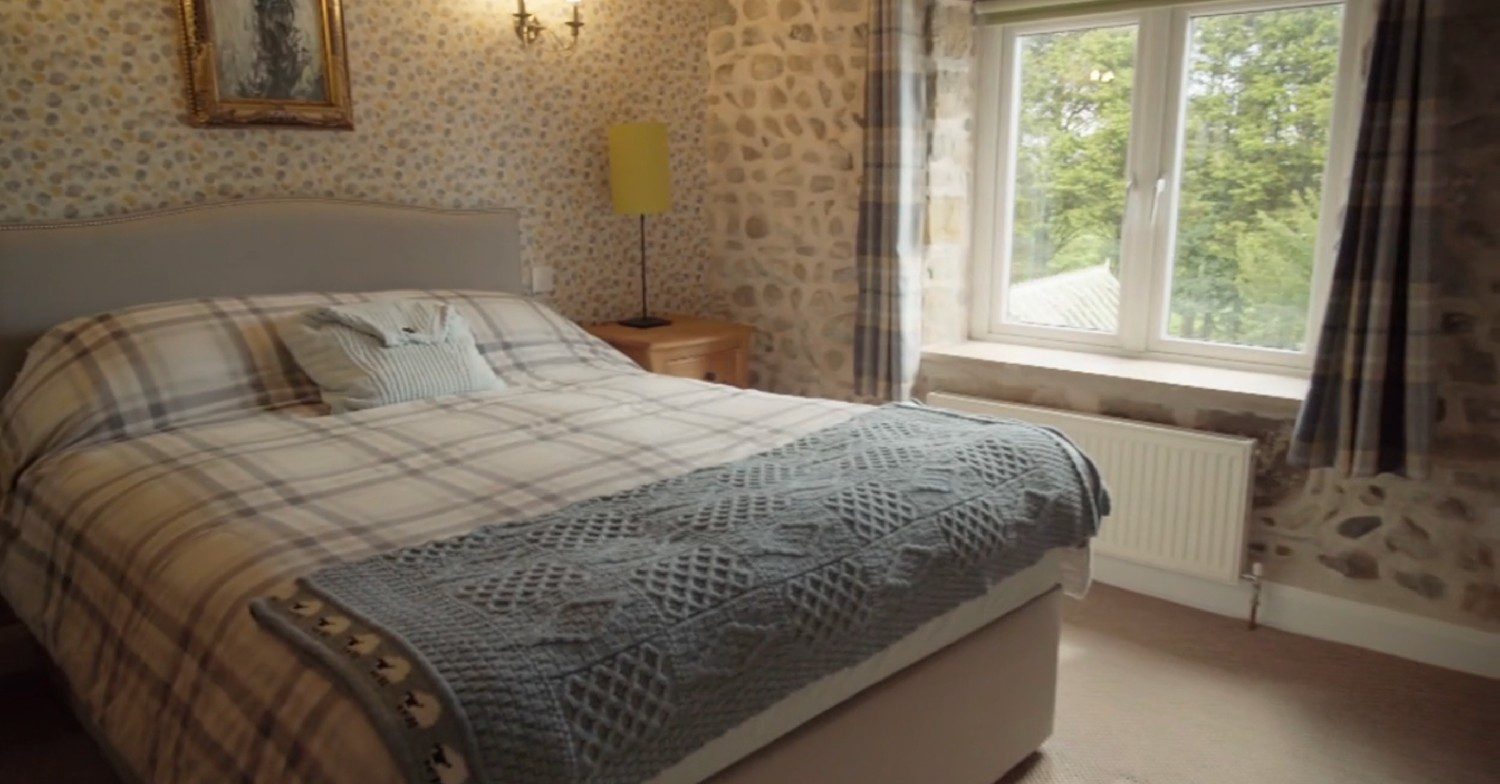 The master bedroomn