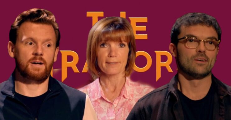 Paul / Diane / Ross / The Traitors logo