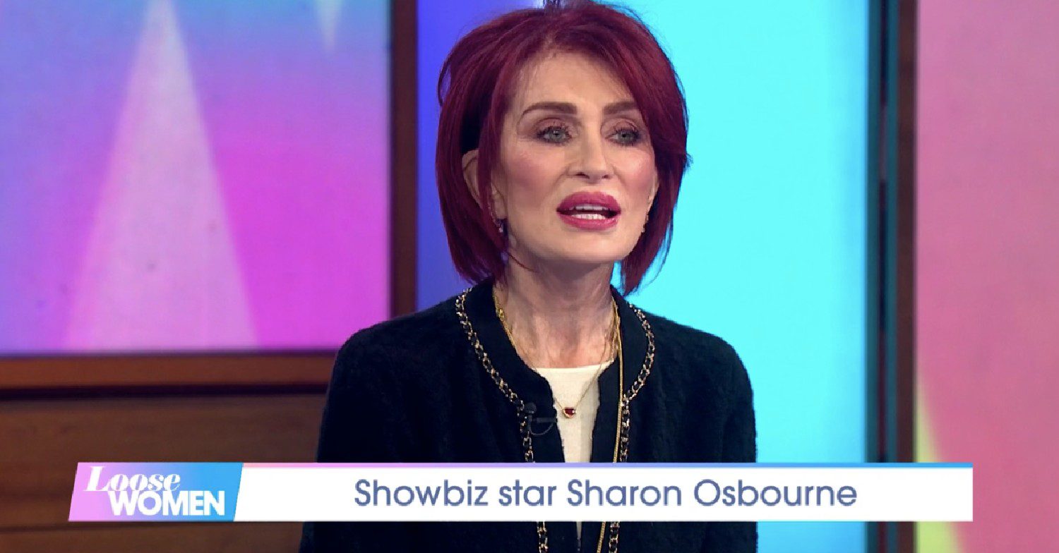 Sharon Osbourne on Loose Women today