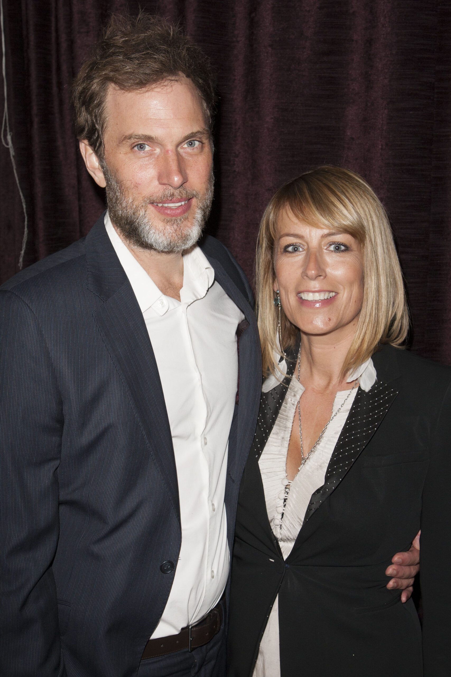 Daniel Lapaine and wife Fay Ripley