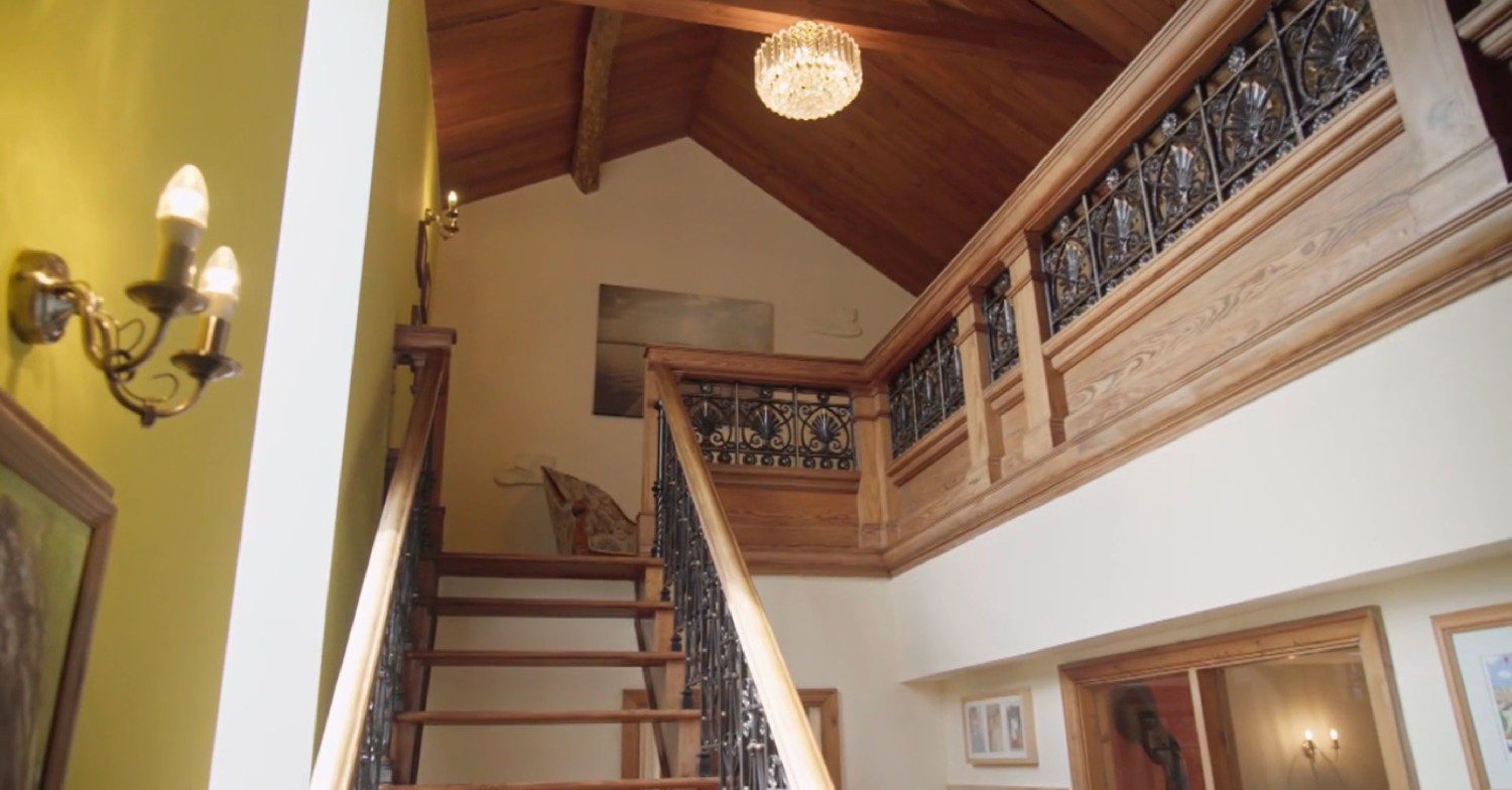 The staircase