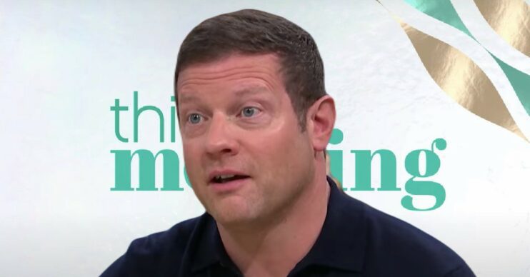 This Morning logo with Dermot today