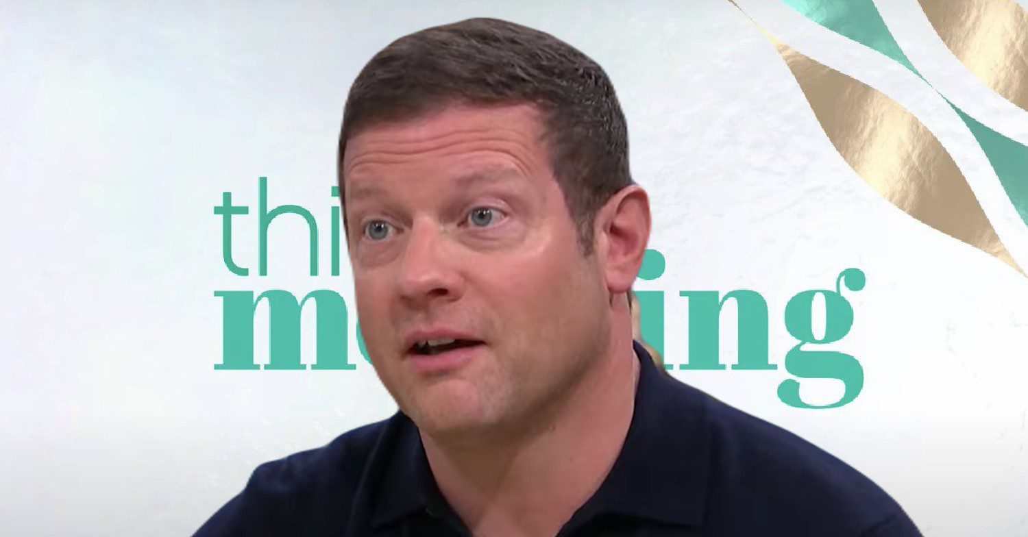 This Morning logo with Dermot today