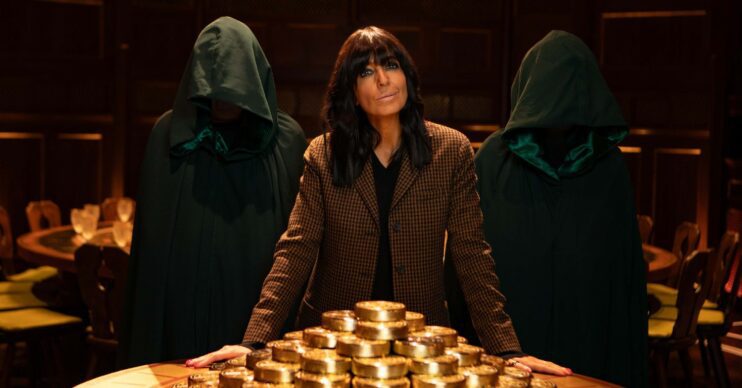 Claudia Winkleman on The Traitors