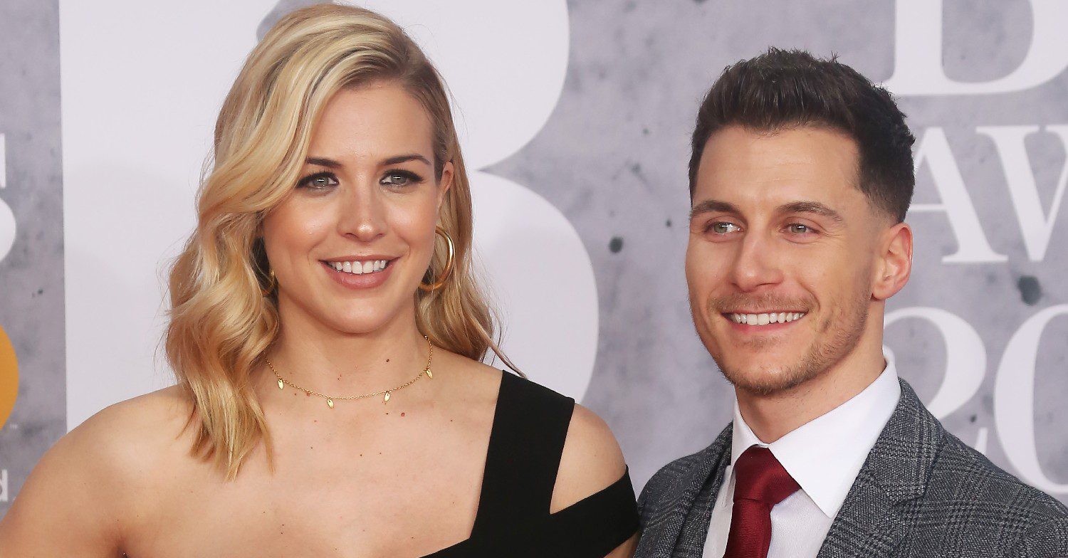 Gemma Atkinson and Gorka smiling