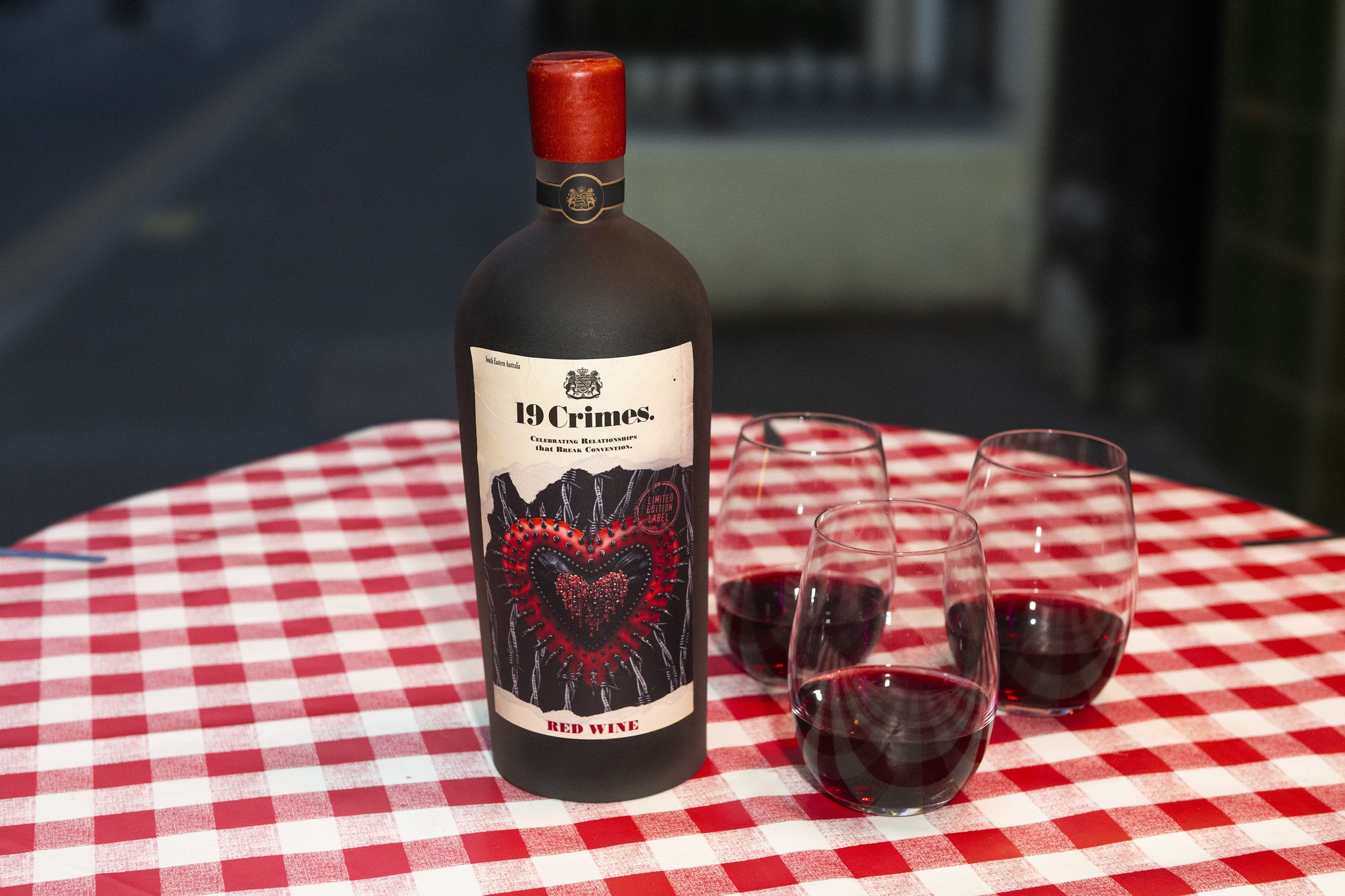 19 Crimes wine