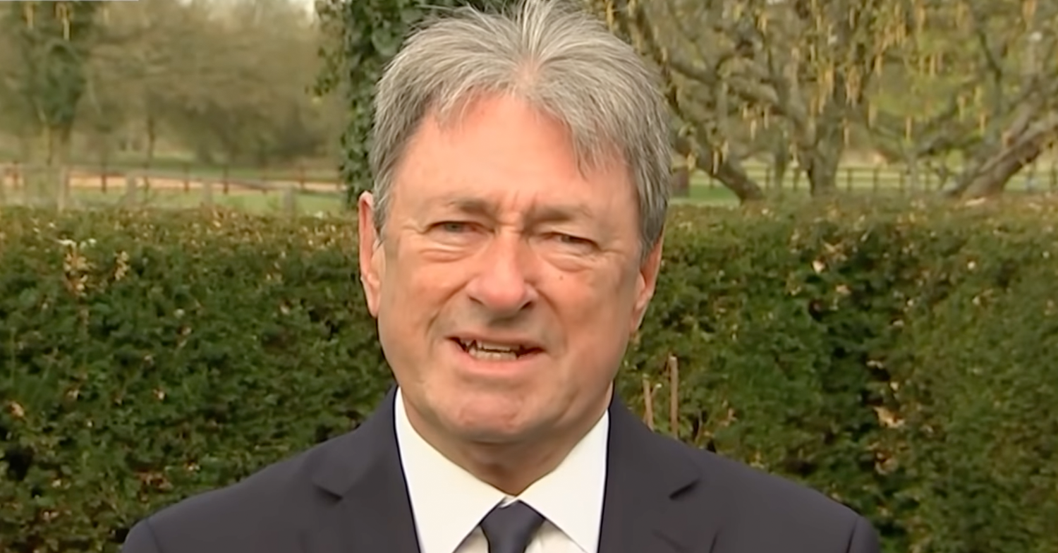 Alan Titchmarsh speaking to the camera