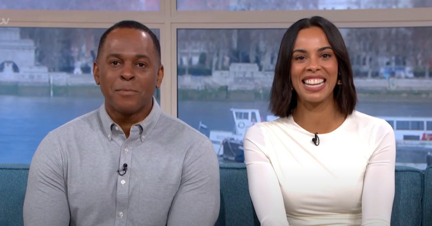 Andi Peters and Rochelle Humes on This Morning