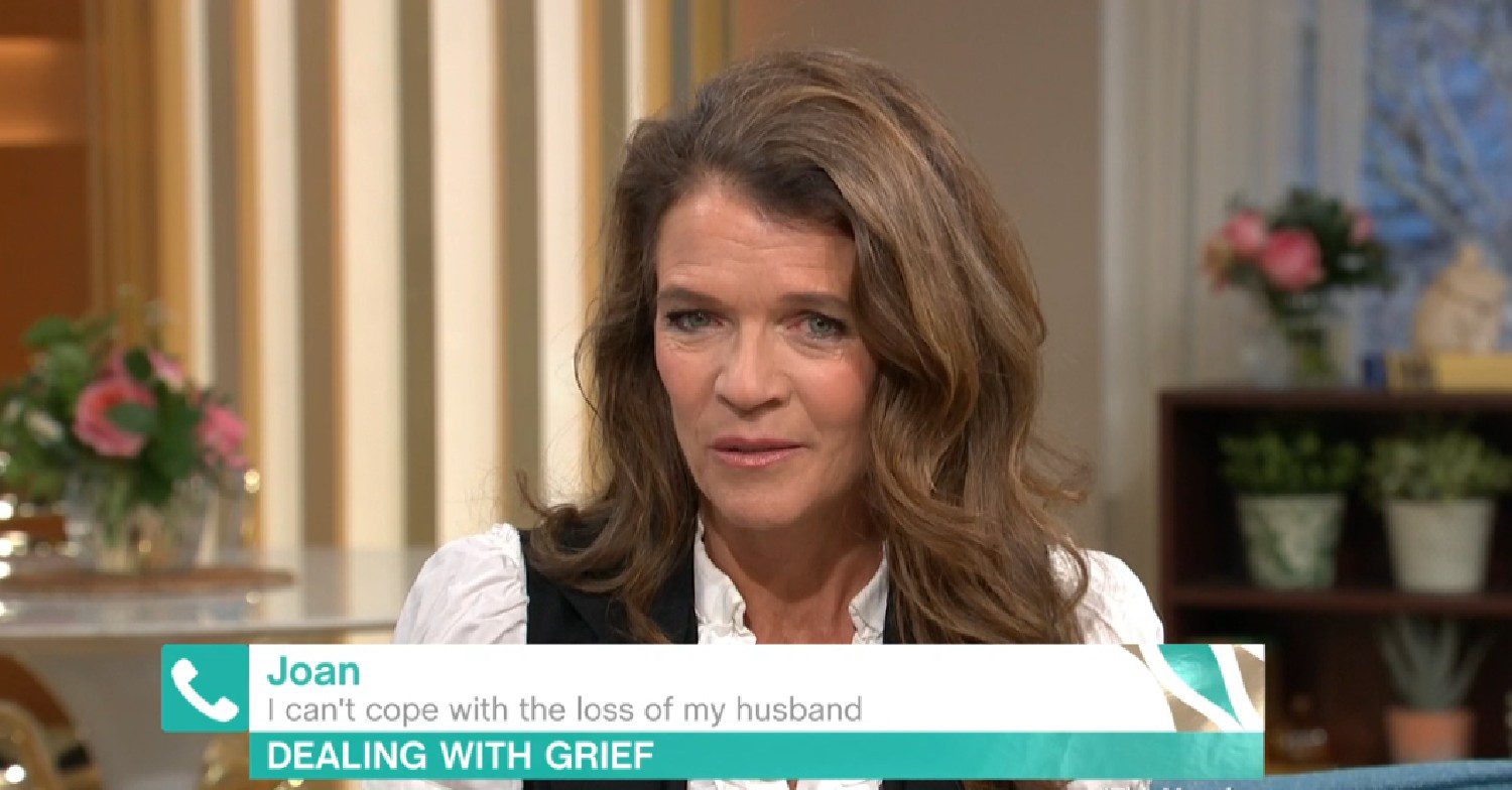 Annabel Croft talking to callers on This Morning