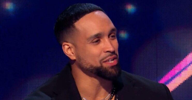 Ashley Banjo smiles on Dancing On Ice
