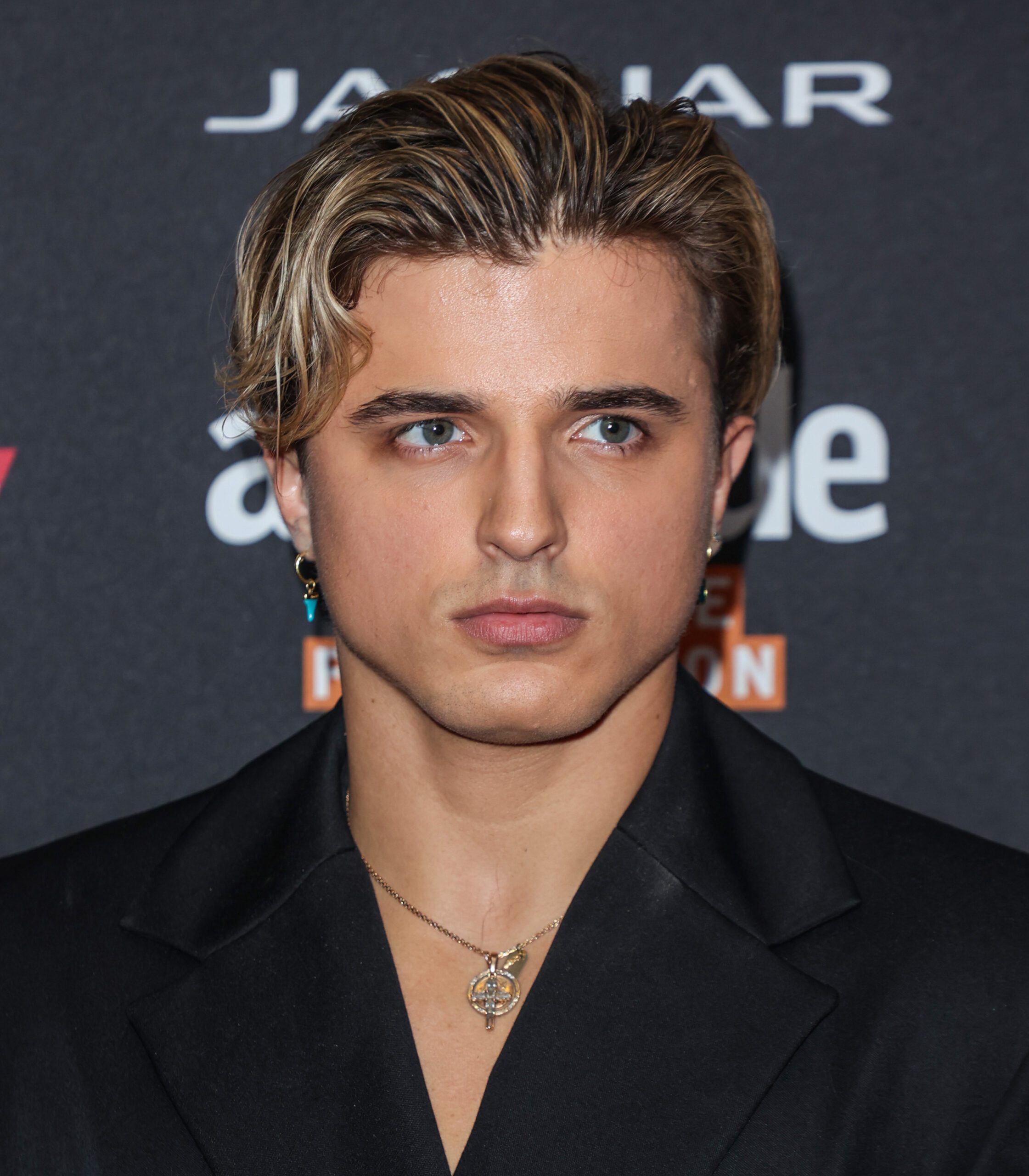 Nikita Kuzmin on the red carpet
