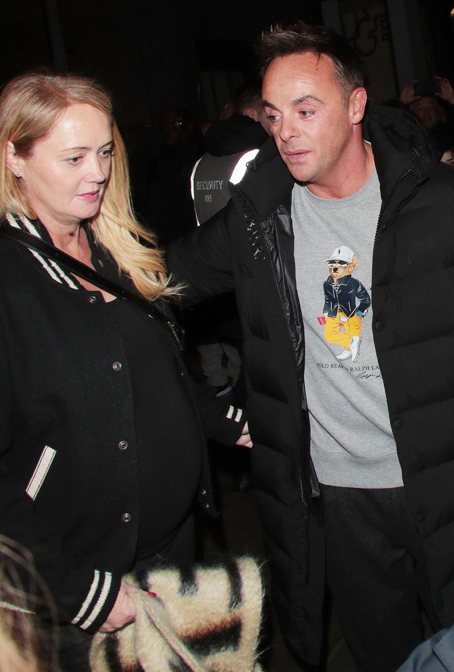 Anne-Marie and Ant McPartlin leaving Britain's Got Talent