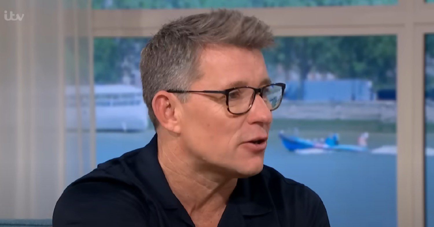 Ben Shephard talking on This Morning