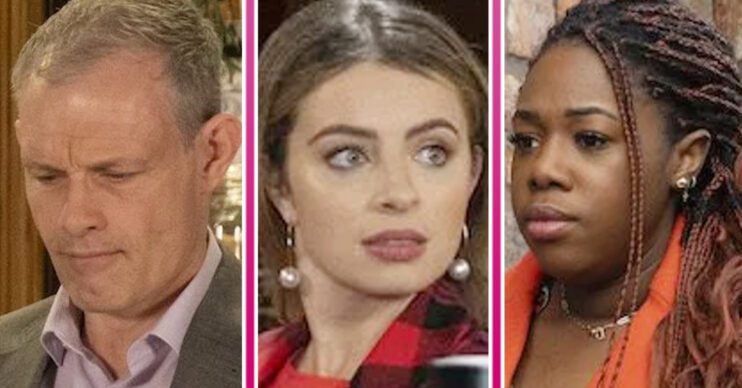 Coronation Street's Nick, Daisy, Dee-Dee