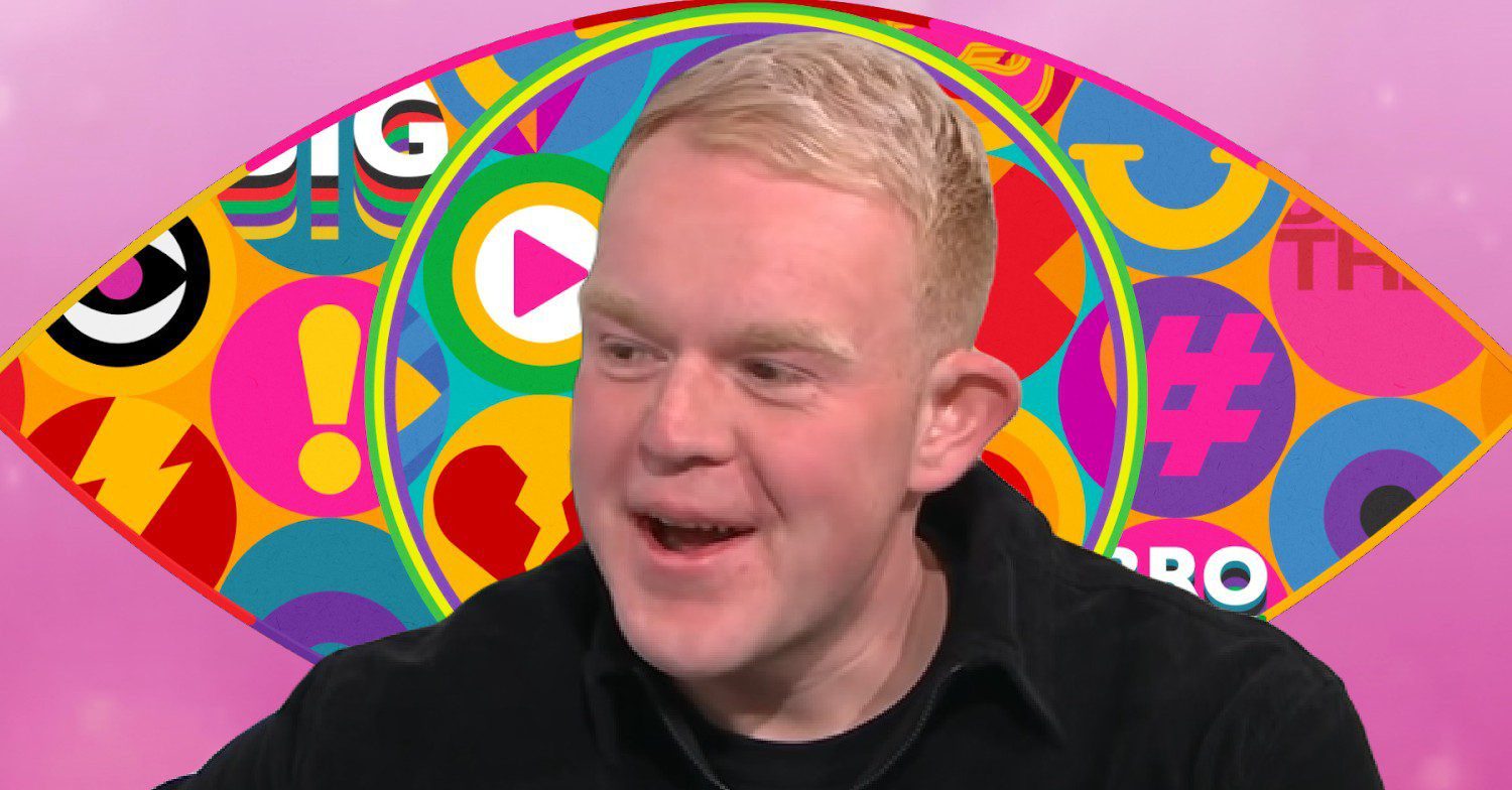 Colson Smith smiling against Big Brother logo (Credit: ITV/Composite: ED!)