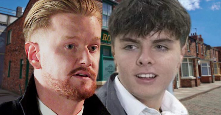 Coronation Street's Gary, Mason, the background of the Rovers