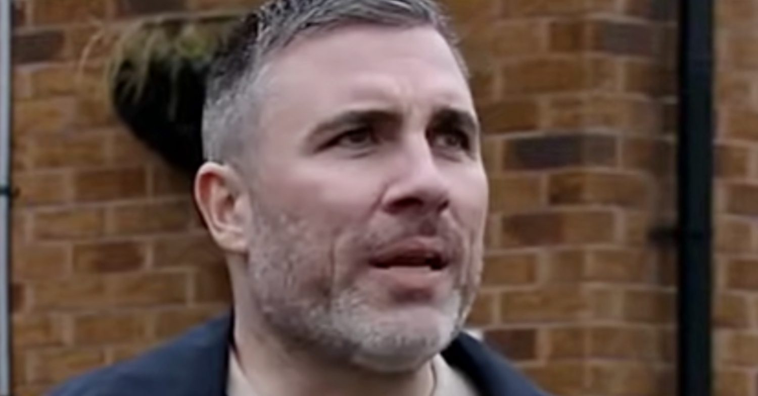 Coronation Street's Rick Neelan is serious