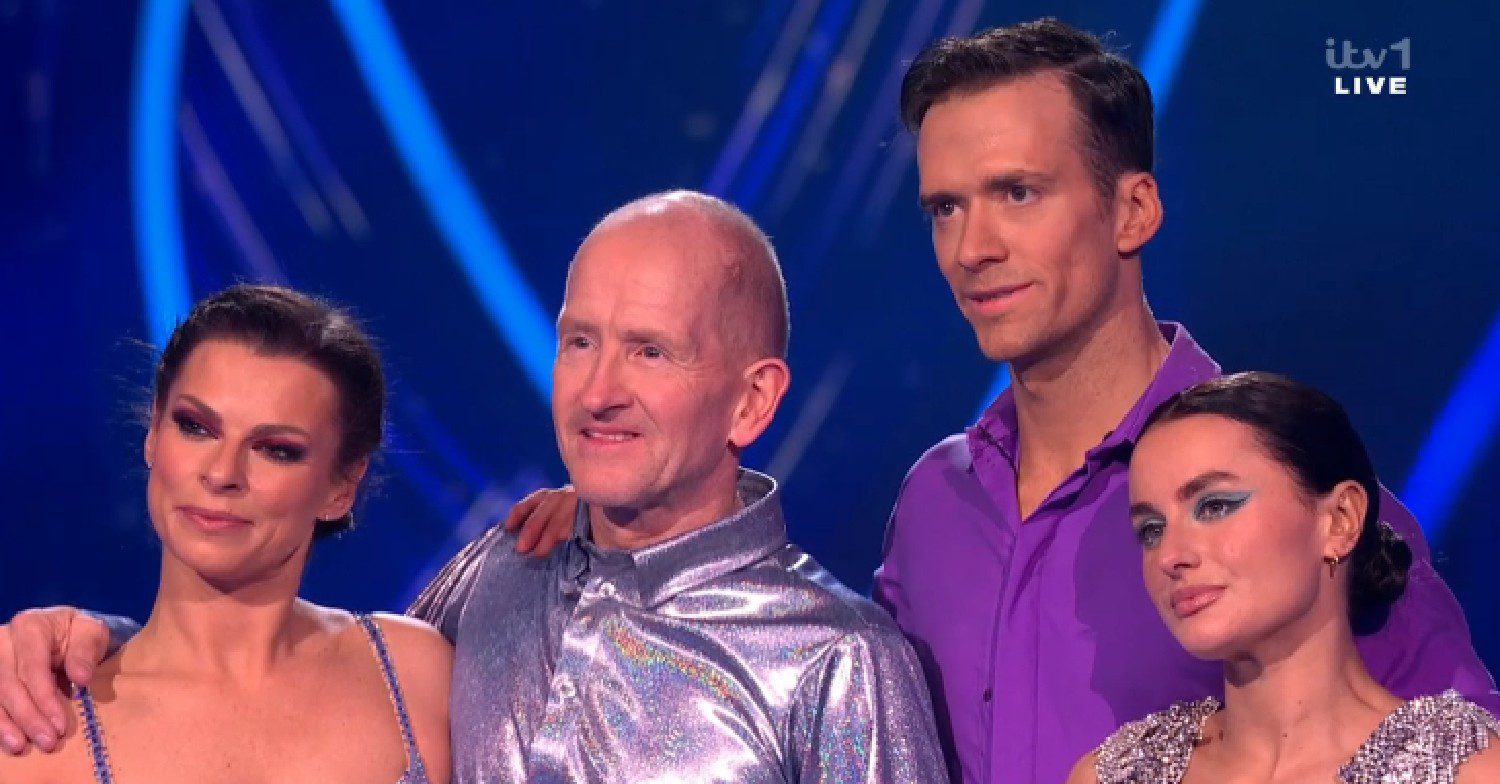 Eddie Edwards and Amber Davies on Dancing On Ice