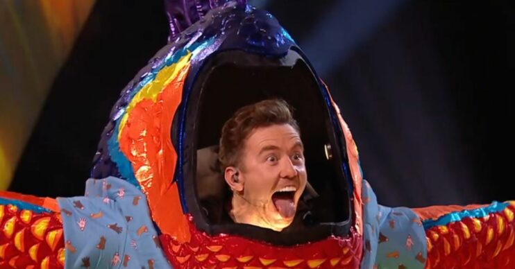 Danny Jones as Piranha on The Masked Singer