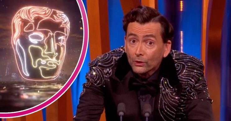David Tennant hosting the BAFTA 2024 show