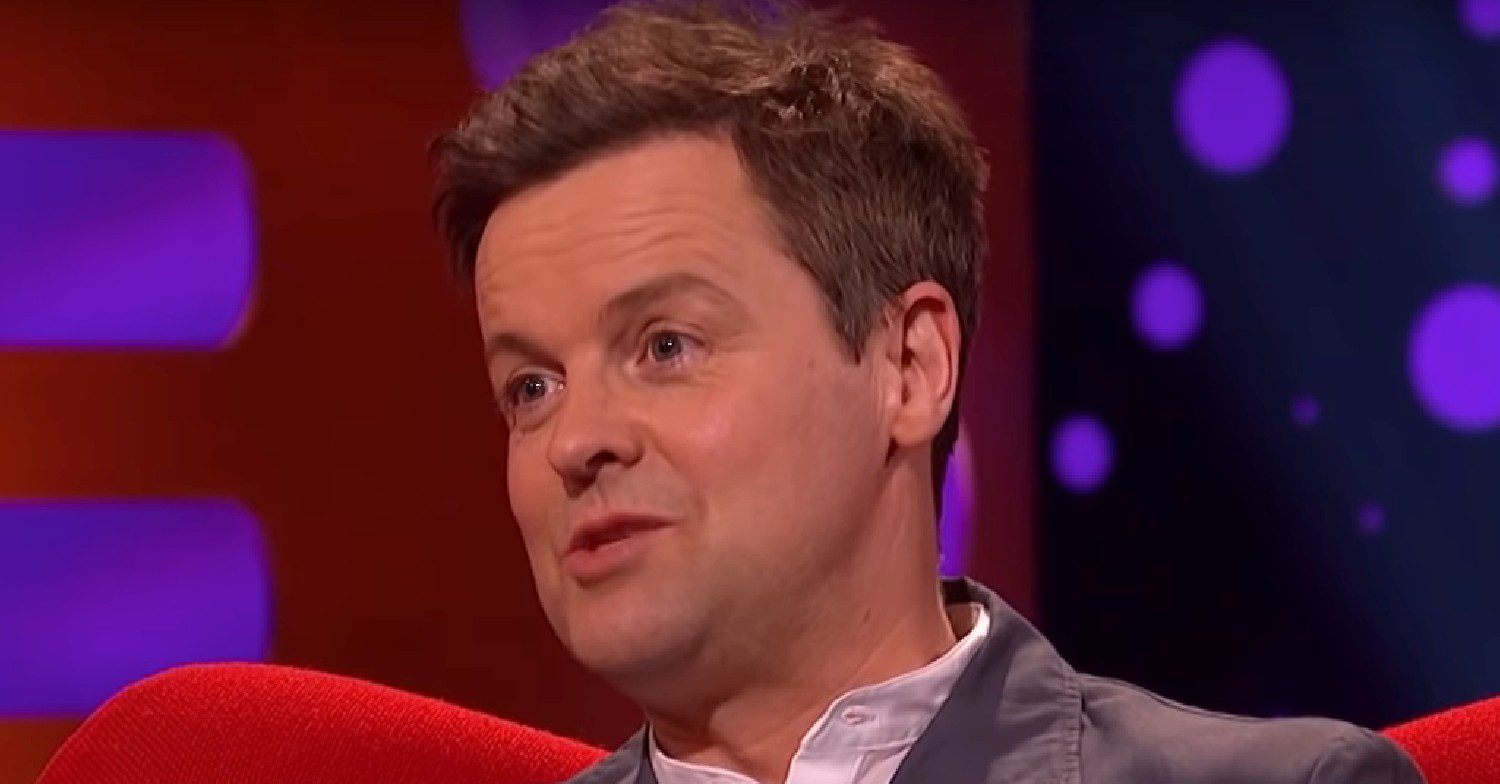 Declan Donnelly being interviewed
