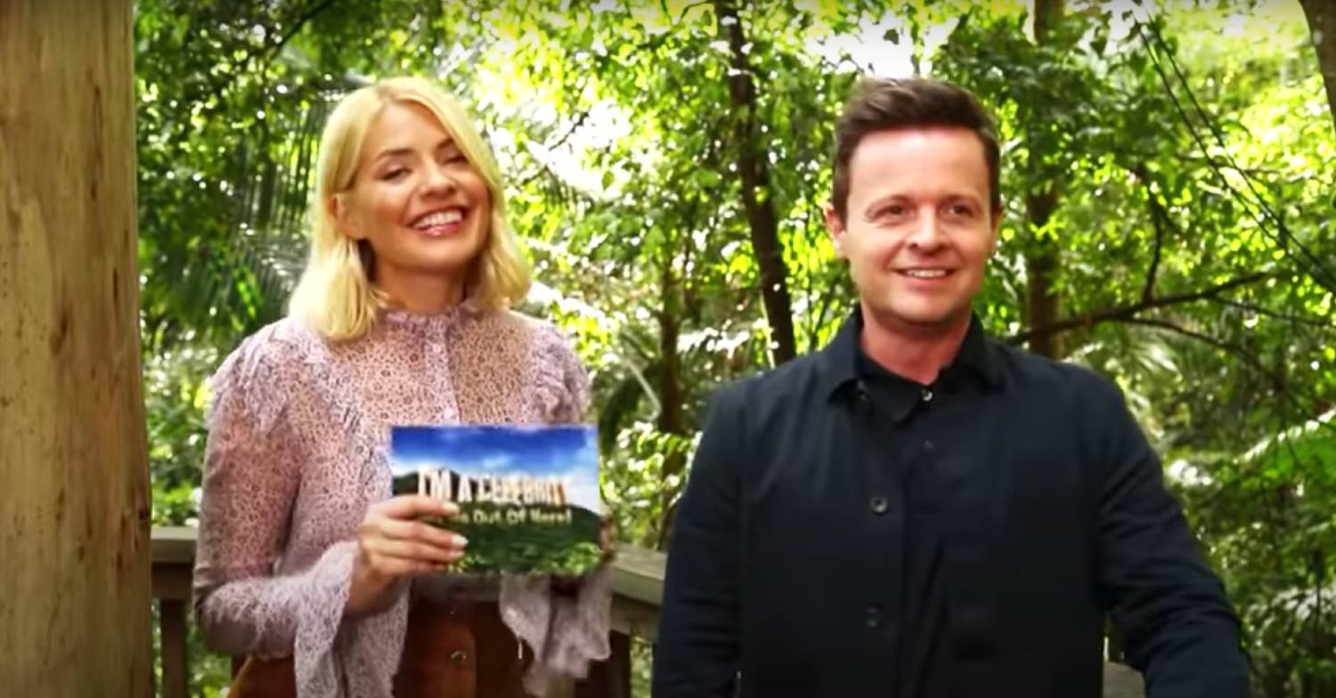 Holly Willoughby and Declan Donnelly hosting I'm A Celeb