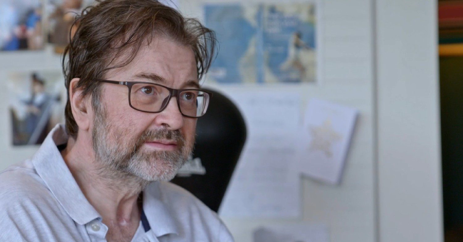 Derek Draper in Caring for Derek documentary