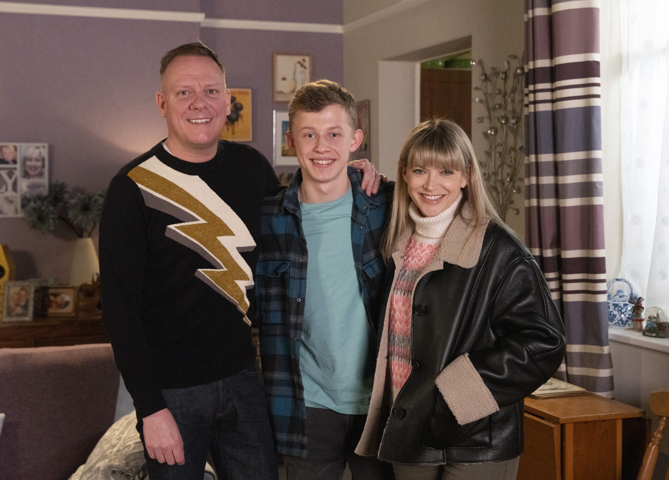 Coronation Street's Violet, Sean and Dylan