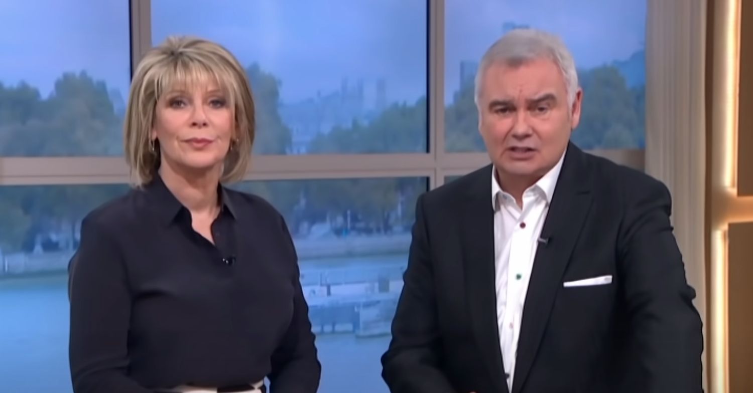 Eamonn Holmes and Ruth Langsford presenting This Morning