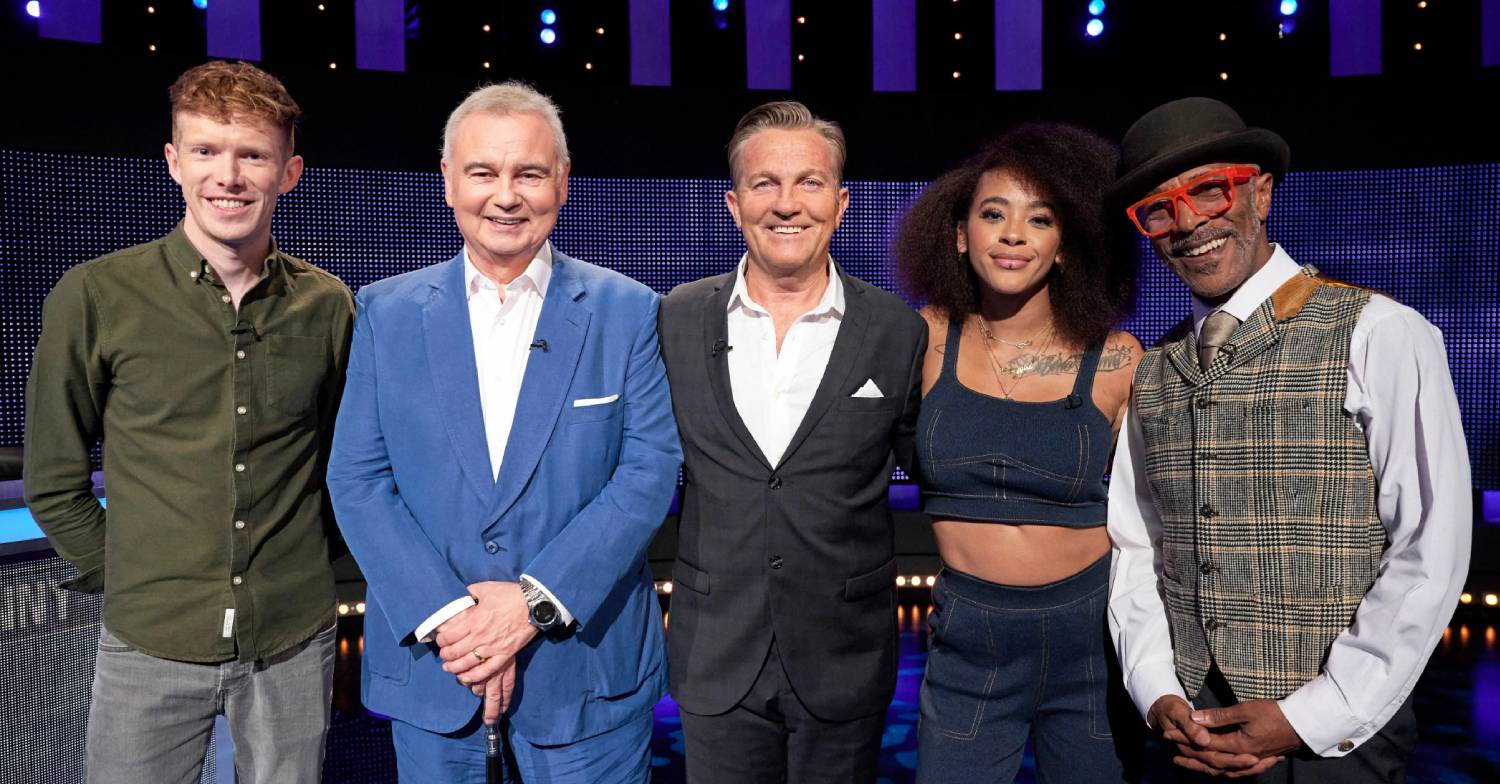 Eamonn Holmes appears alongside other celebrity contestants on The Chase