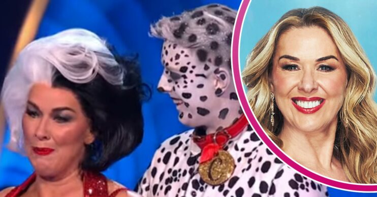 Claire Sweeney and Colin Grafton on Dancing On Ice comp image (Credit: ITV/Comp ED!)