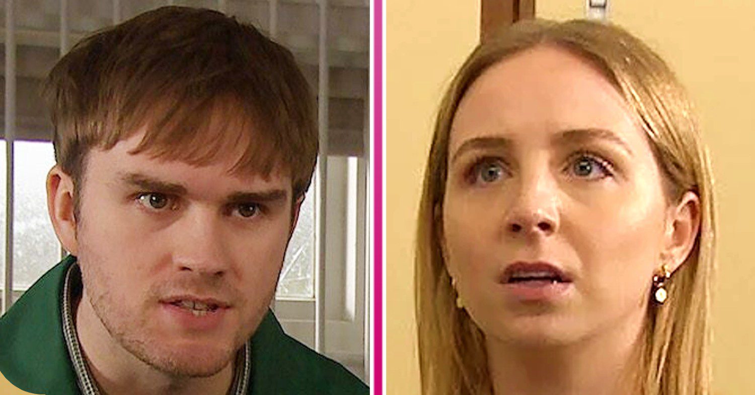 Emmerdale spoilers tonight: Tom and Belle split screen image (Credit: ITV/Comp ED!)