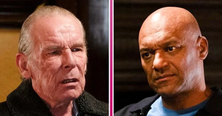 Eddie and George Knight locked in a tense discussion comp image