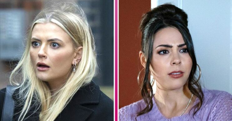 EastEnders and Coronation Street are not on tonight - comp image of Bethany Platt and Priya (Credit: ITV/BBC/Comp ED!)