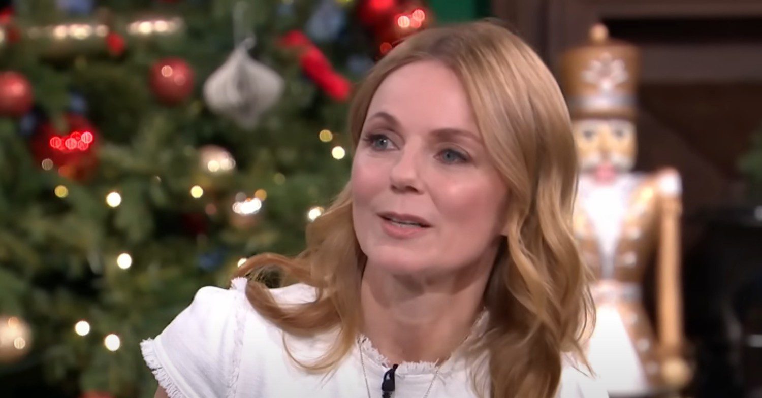 Geri Halliwell speaking on This Morning