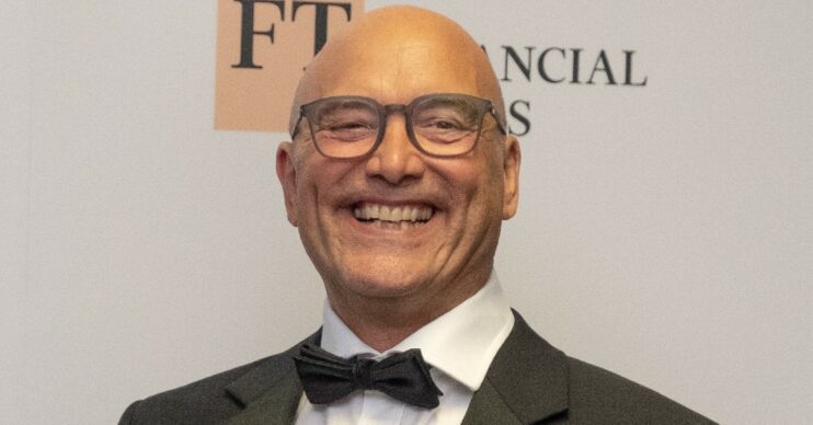 Gregg Wallace smiling at event