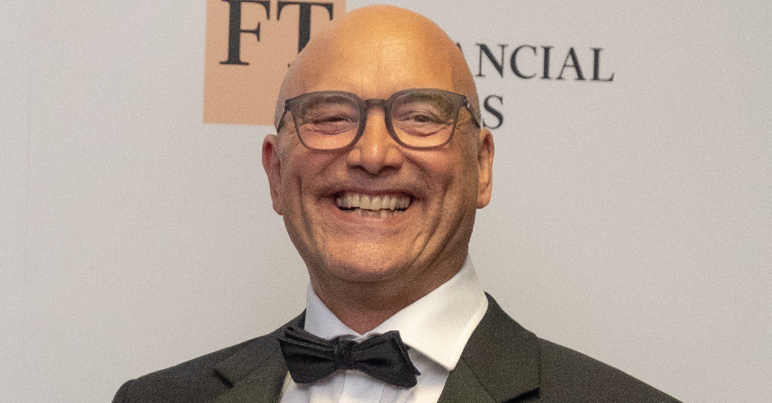 Gregg Wallace smiling at event