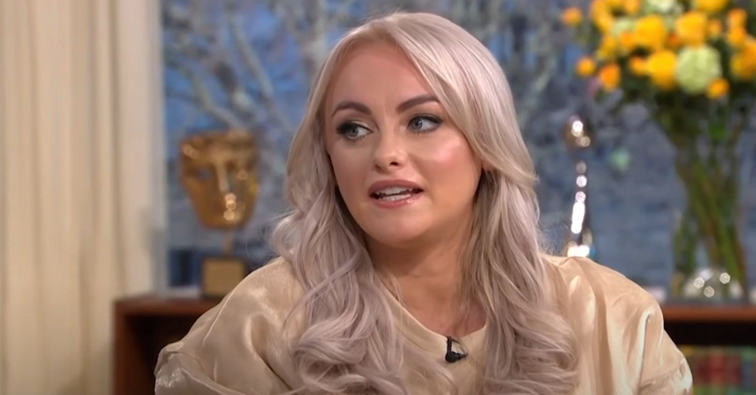 Katie McGlynn speaking on This Morning
