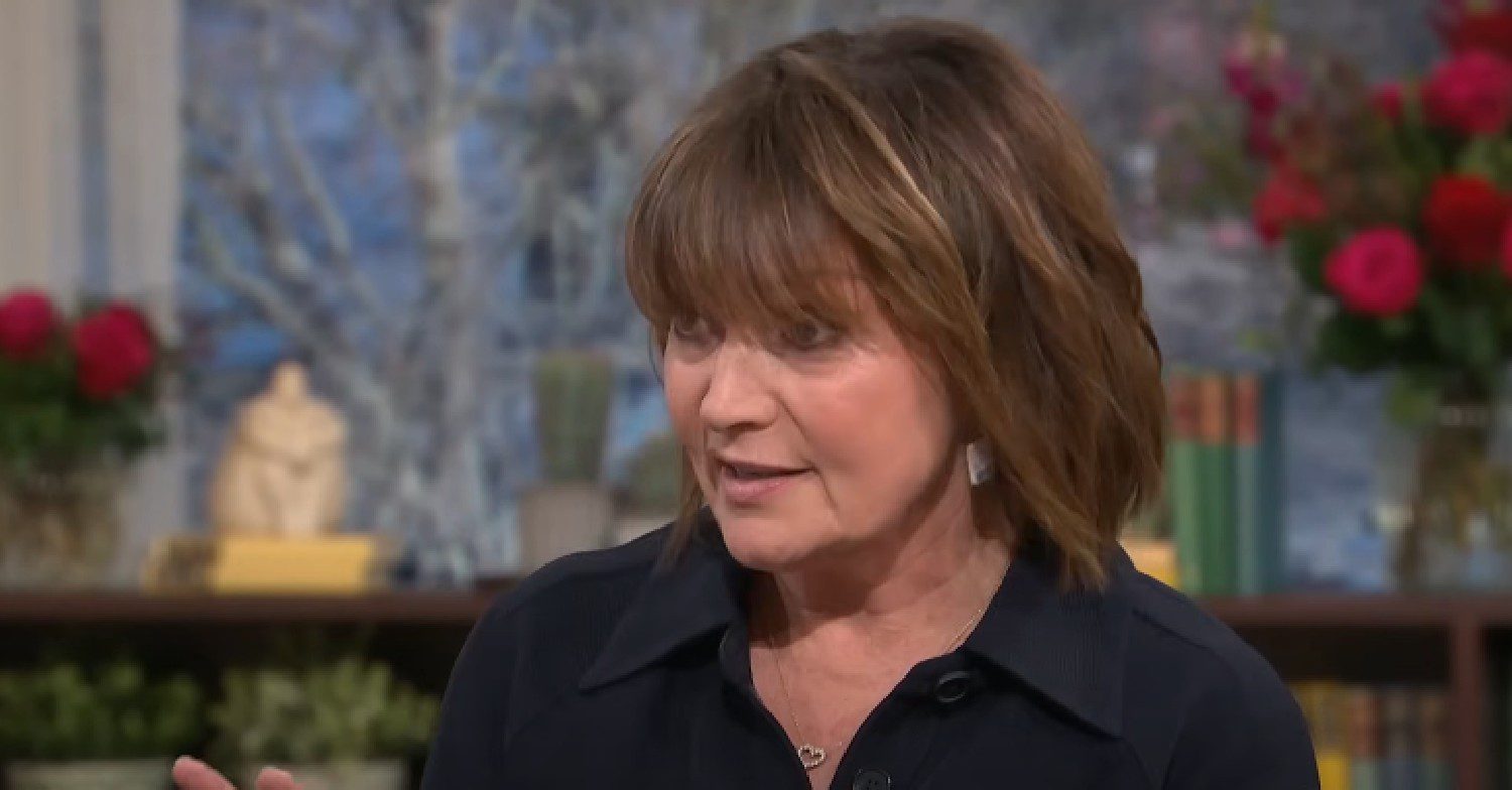 Lorraine Kelly talking on This Morning
