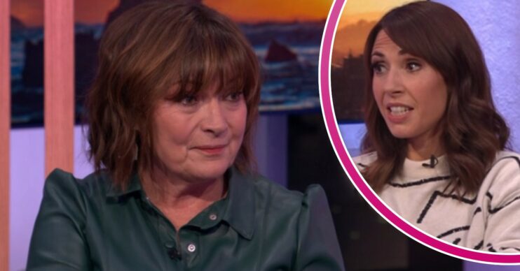 Lorraine Kelly and Alex Jones on The One Show