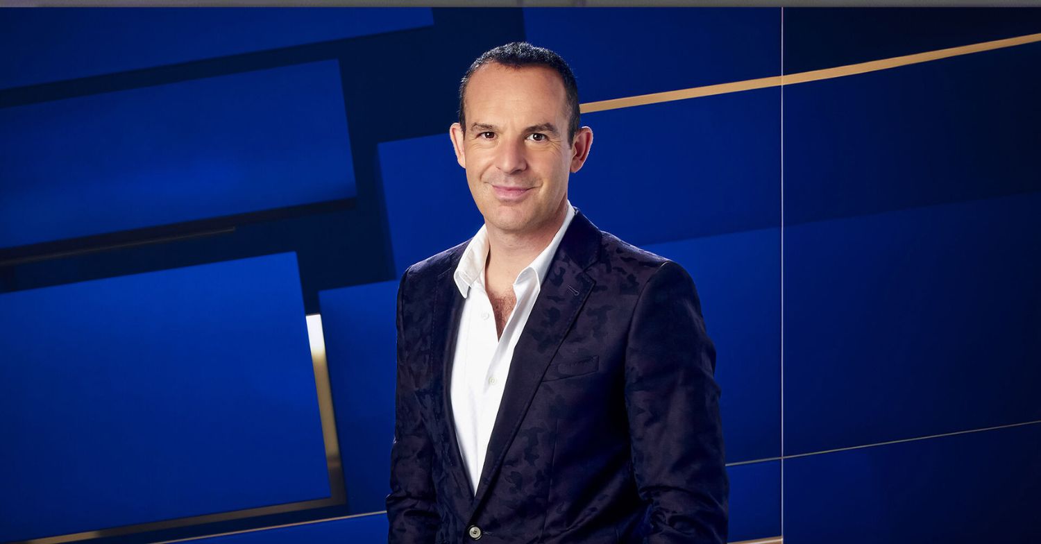 Martin Lewis smiling